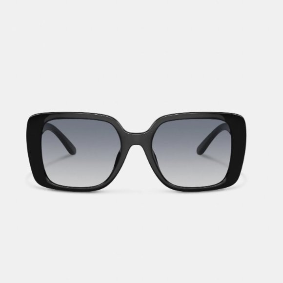 $165 *NEW* COACH Oversized Square Sunglasses (1 Black) - Picture 5 of 8